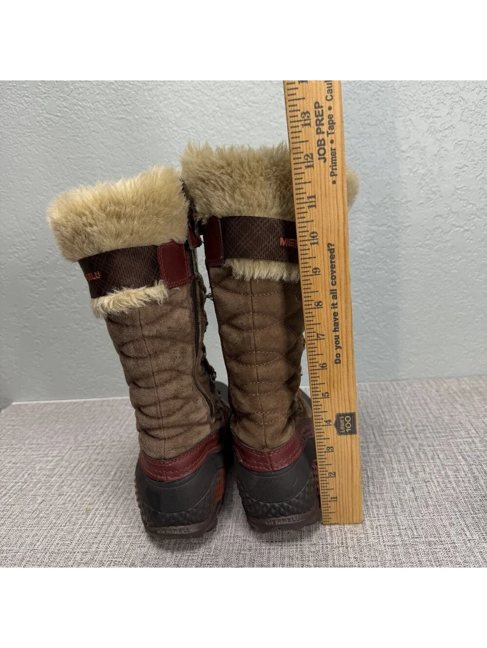 MERRELL Boots Womens Sz 5 Winterbelle Tall Performance Waterproof Insulated